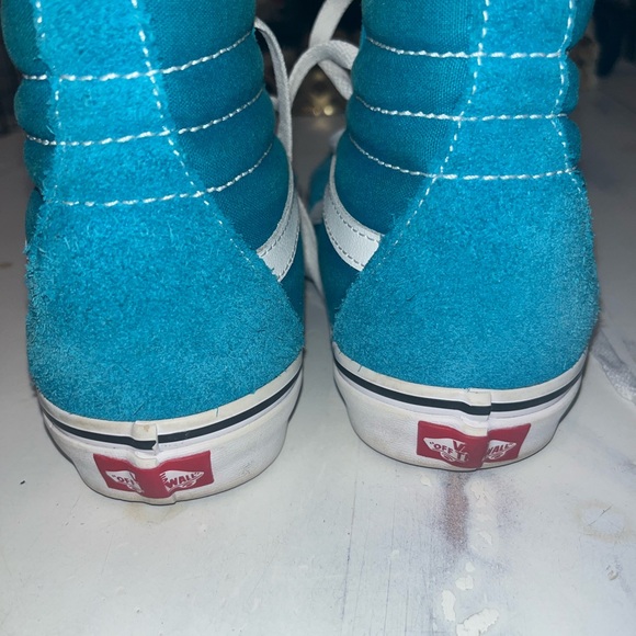 Vans Teal High-Top Sneakers - Picture 4 of 5